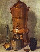 Jean Simeon Chardin Der Wasserbehalter oil painting